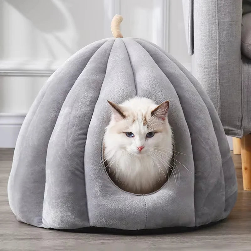 Pumpkin Warm Cat Bed