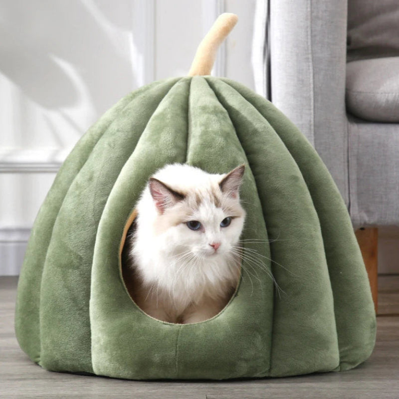 Pumpkin Warm Cat Bed