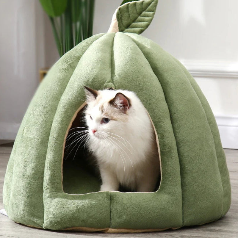 Pumpkin Warm Cat Bed
