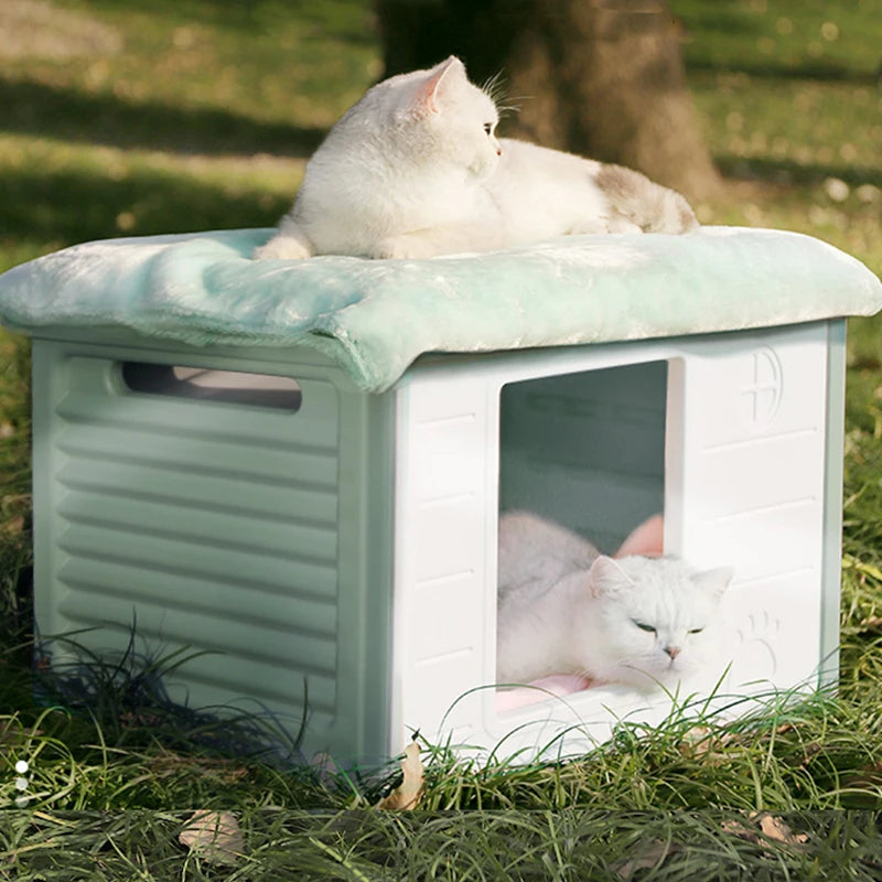 Rainproof Outdoor Cat House