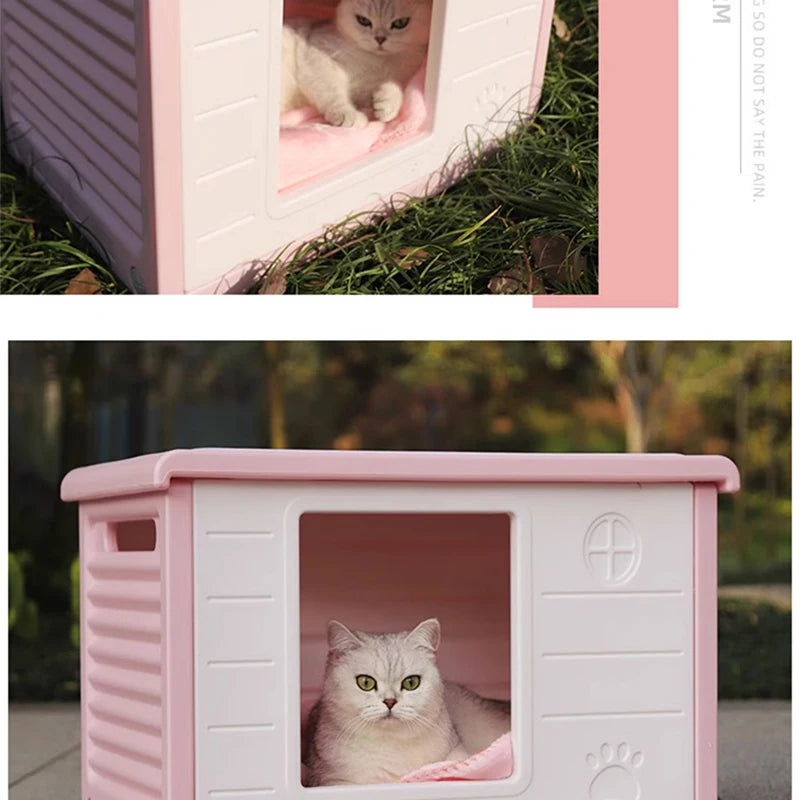 Rainproof Outdoor Cat House
