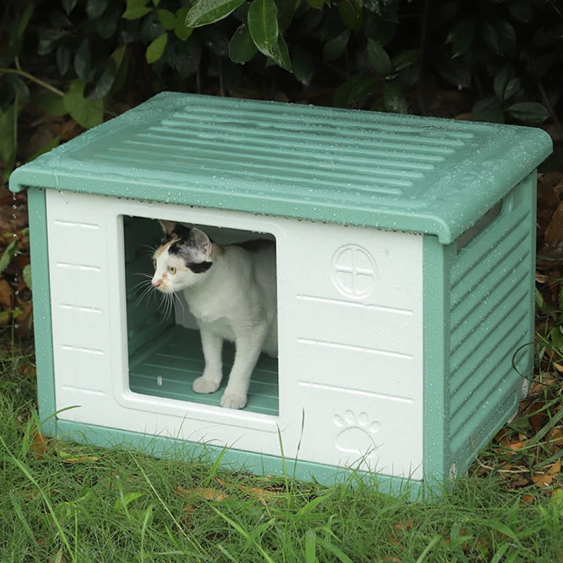 Rainproof Outdoor Cat House
