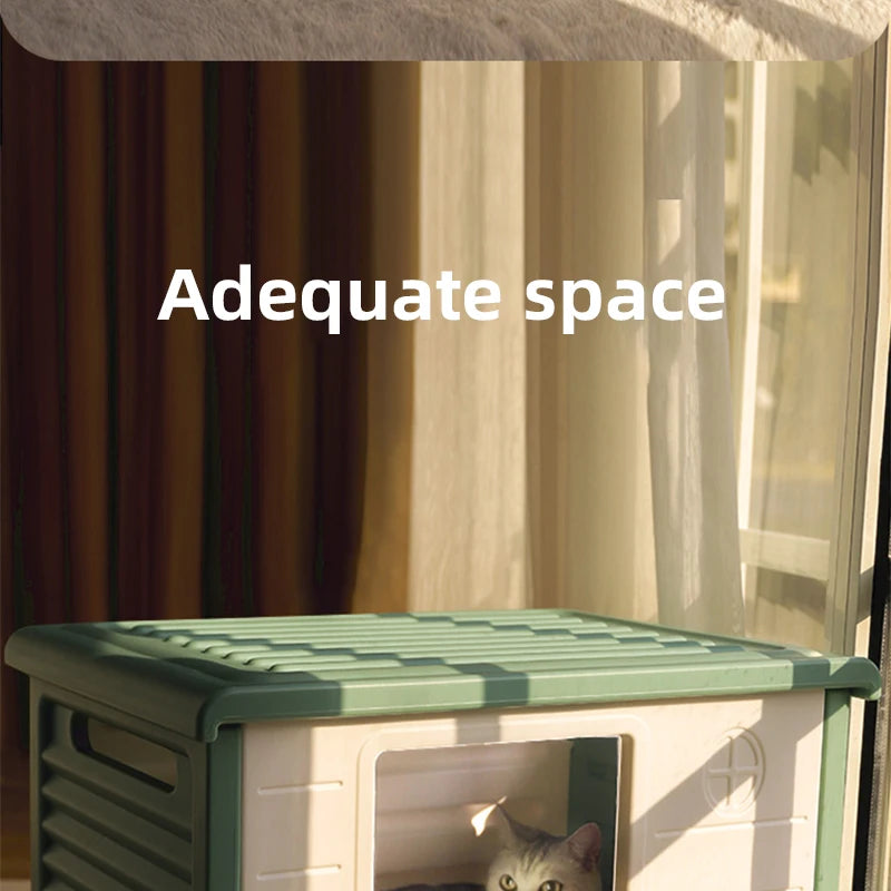 Rainproof Outdoor Cat House