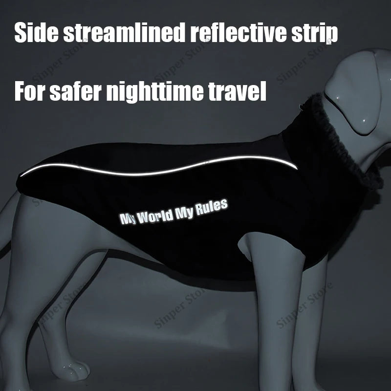 Reflective Waterproof Warm Dog Jacket