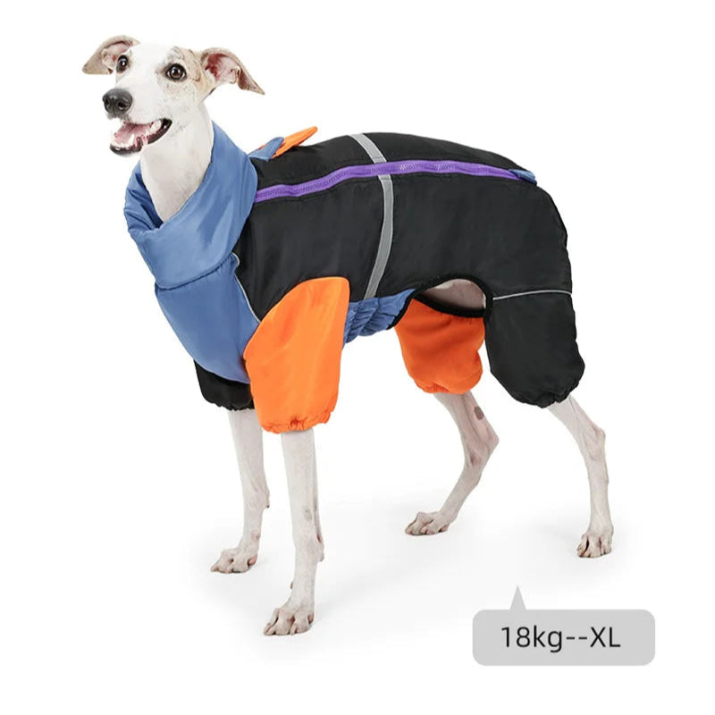 Reflective Windproof Dog Winter Jacket