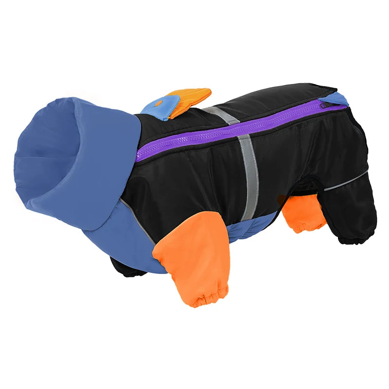 Reflective Windproof Dog Winter Jacket