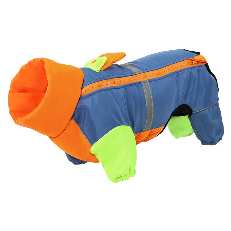 Reflective Windproof Dog Winter Jacket