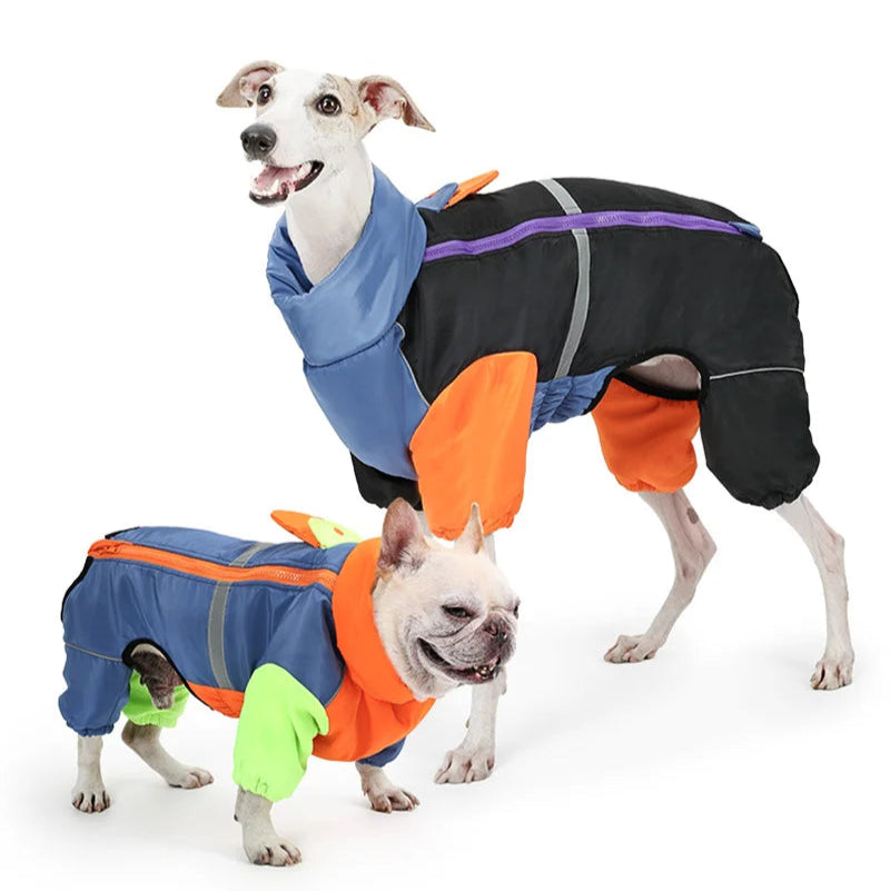 Reflective Windproof Dog Winter Jacket