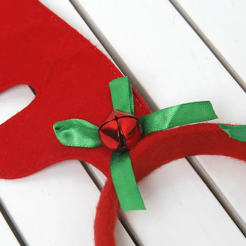Reindeer Antlers Christmas Dog Headband
