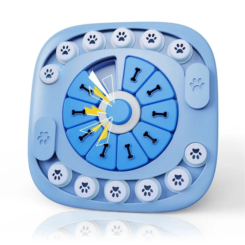 Jouet puzzle interactif 3 en 1 pour chien