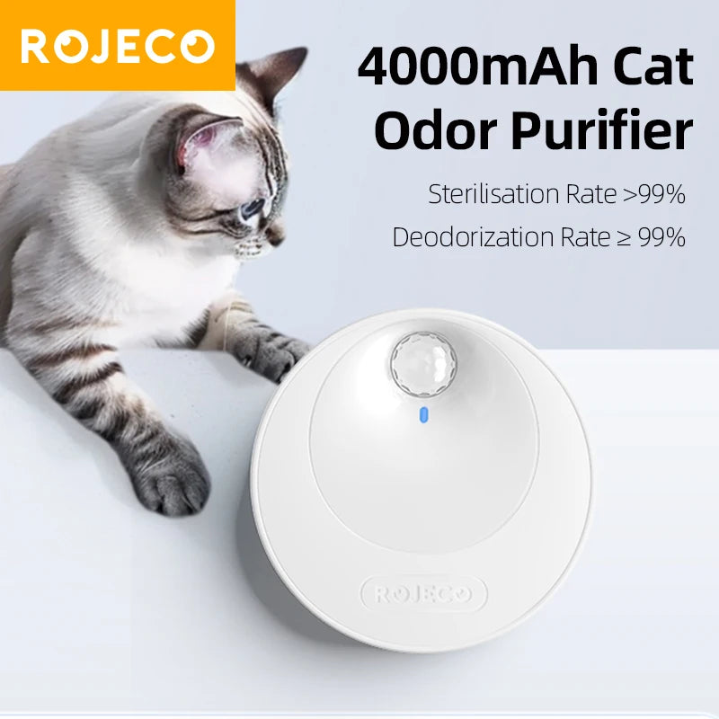 Désodorisant intelligent pour litière de chat