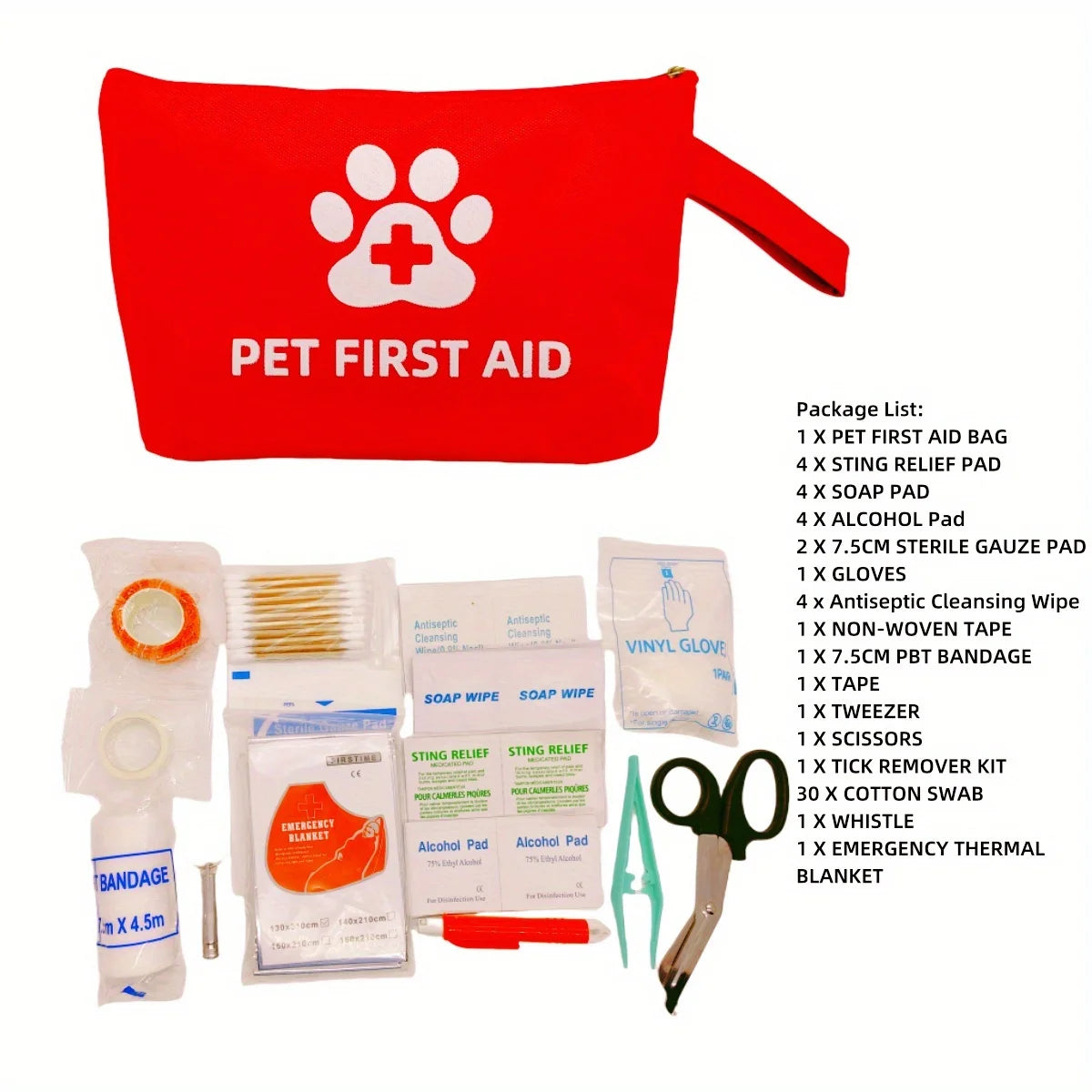 Kit premiers secours animaux