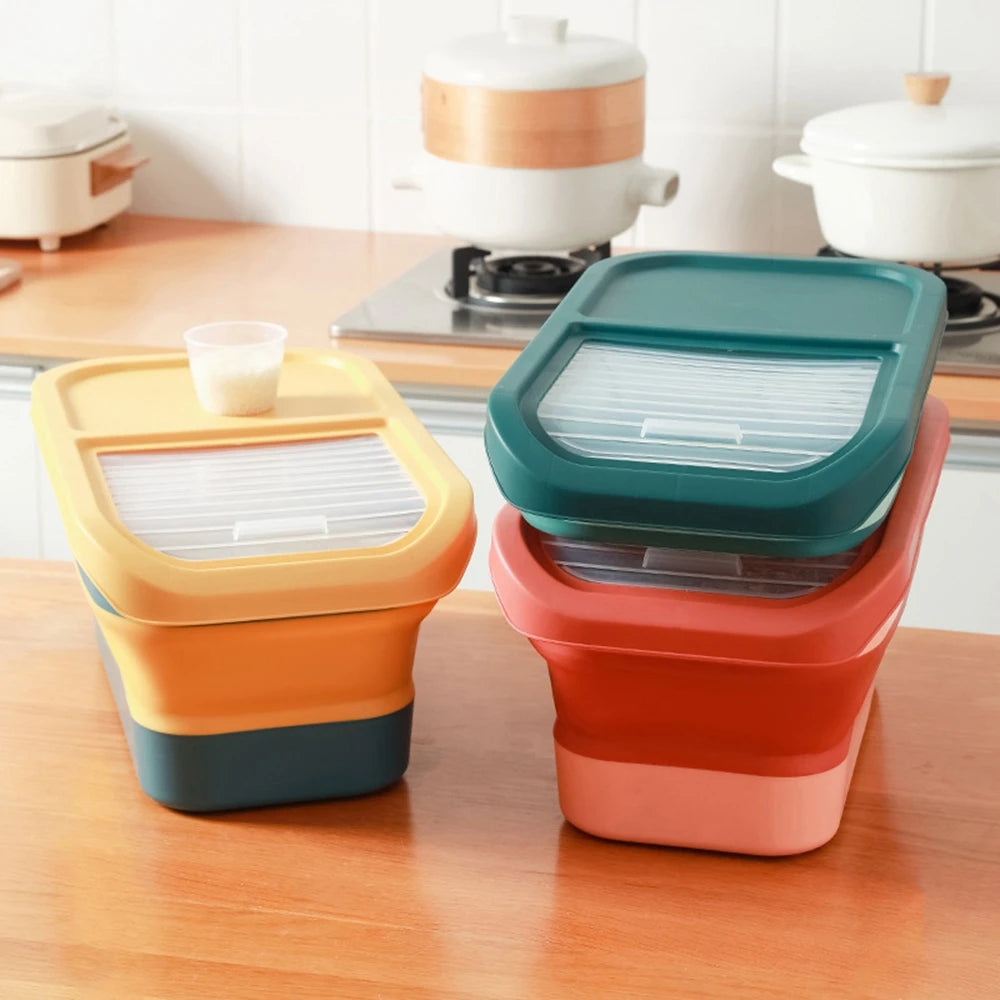 Conteneur pliable pour nourriture pour animaux