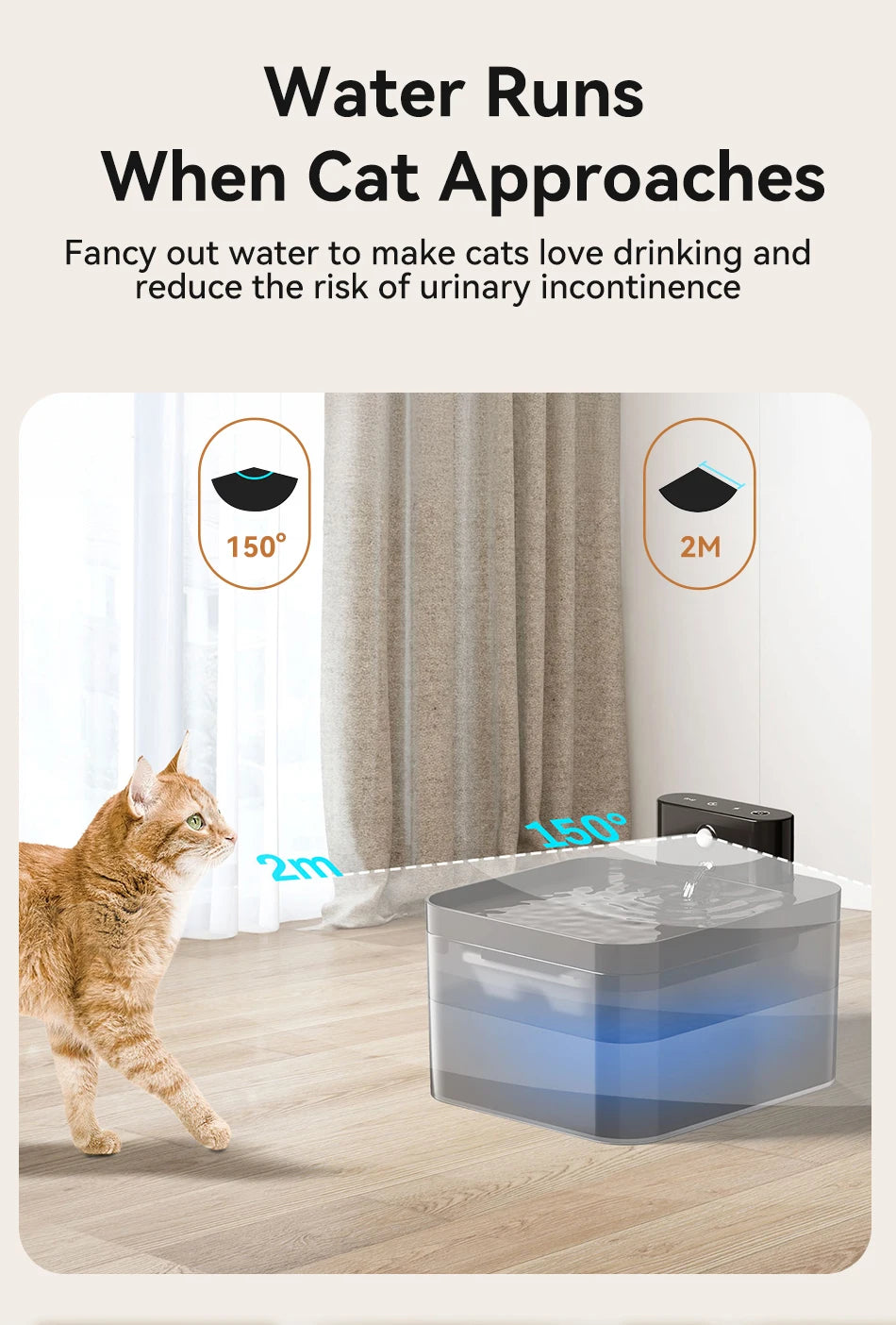 Automatic Cat Water Fountain