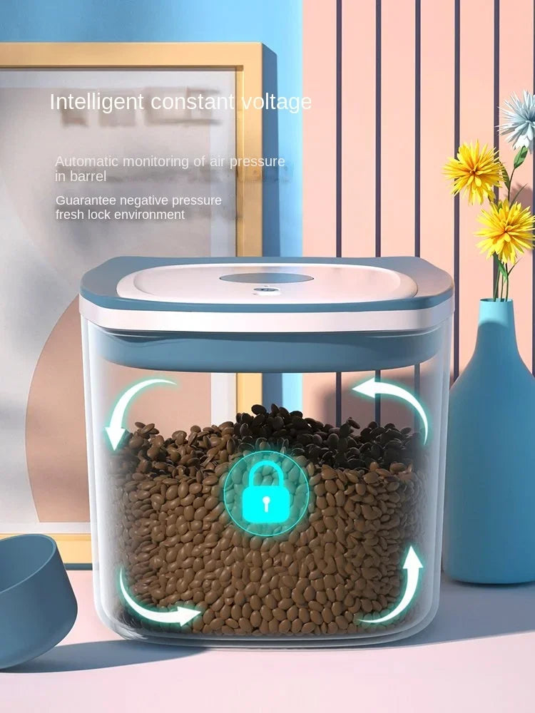 Boîte de stockage intelligente de nourriture pour animaux