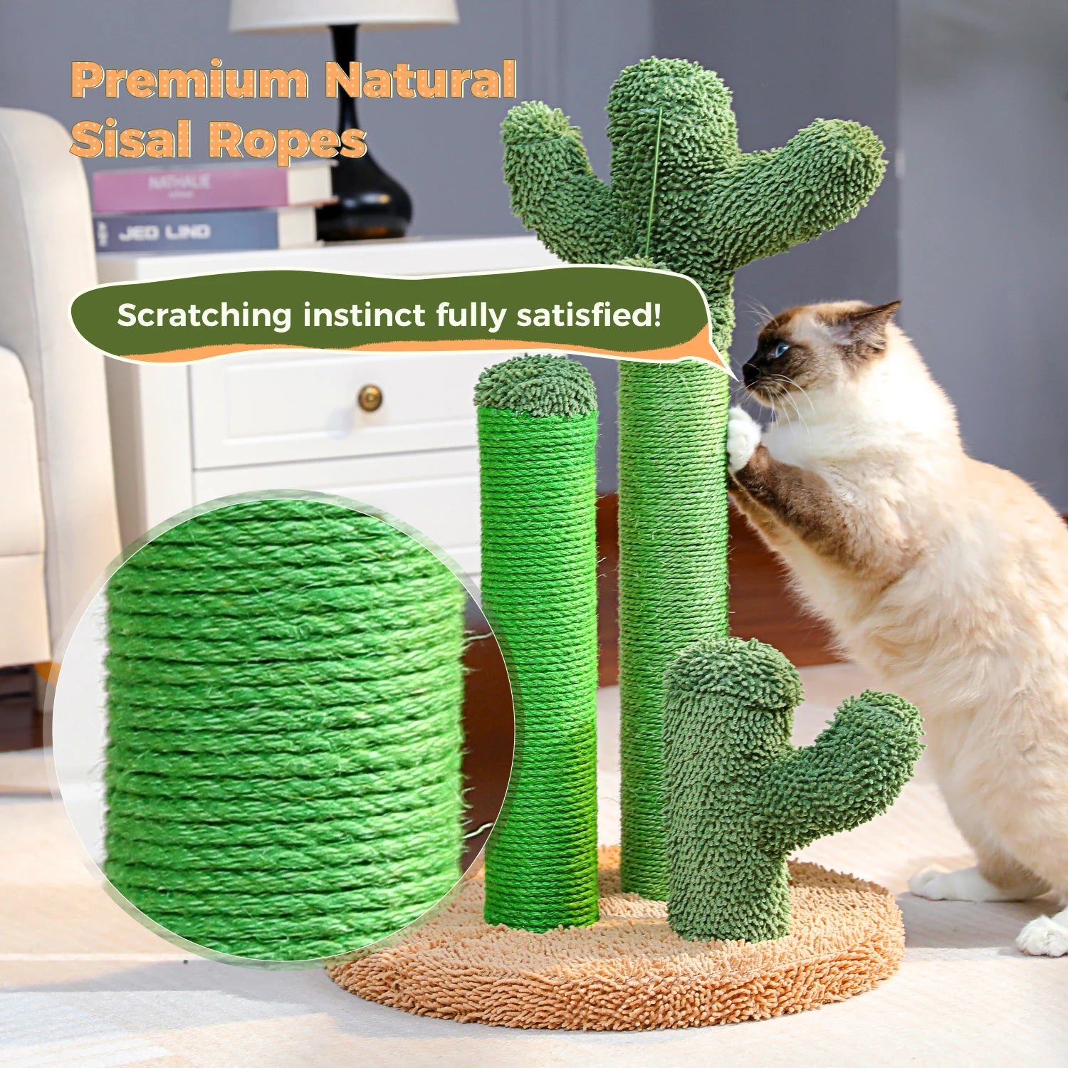 Cactus Cat Scratching Post