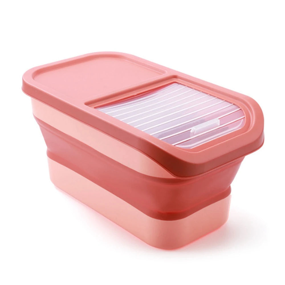Conteneur pliable pour nourriture pour animaux
