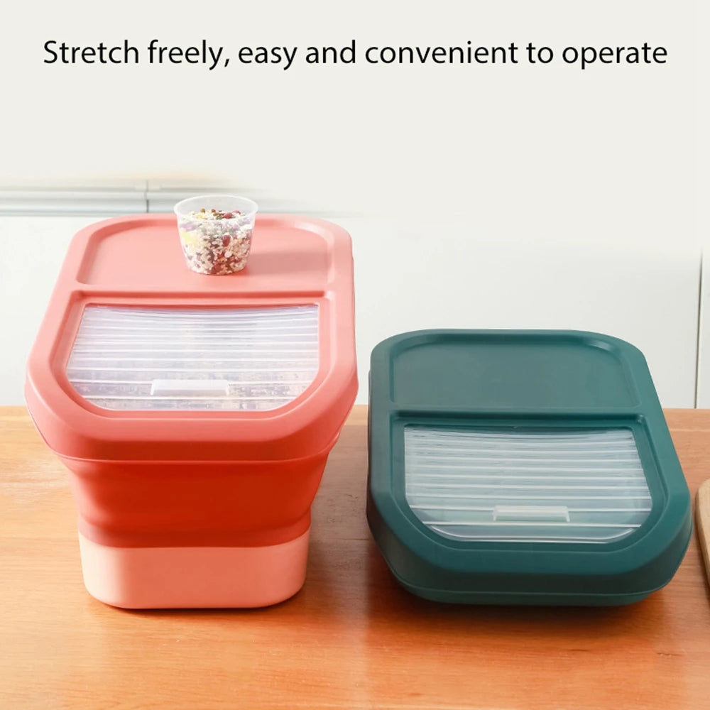 Conteneur pliable pour nourriture pour animaux