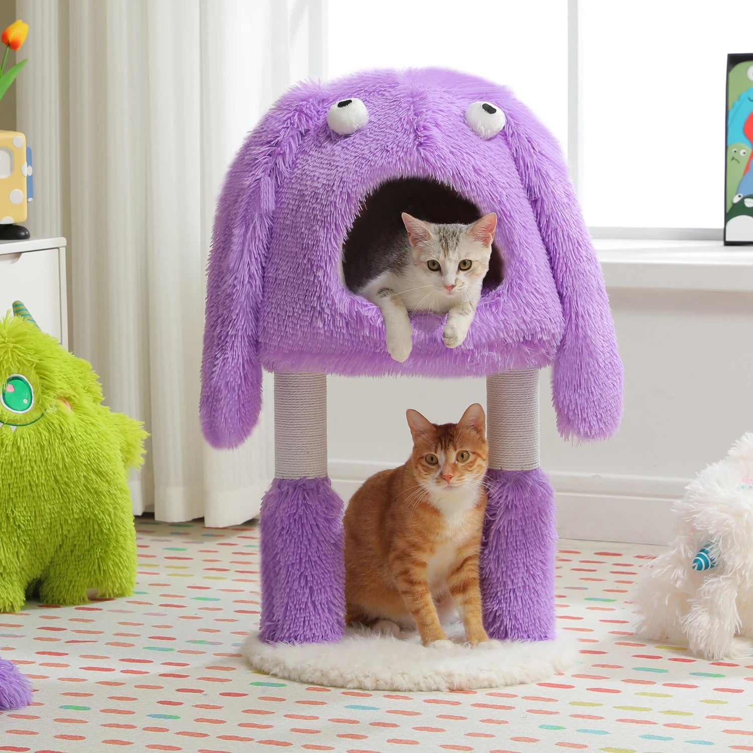 Arbre à chat 2-en-1