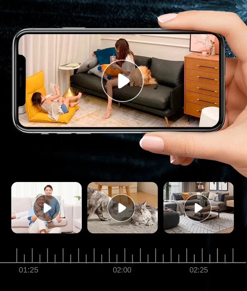 Caméra pour animaux HD connectée