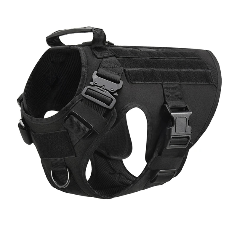 Harnais tactique militaire pour chien