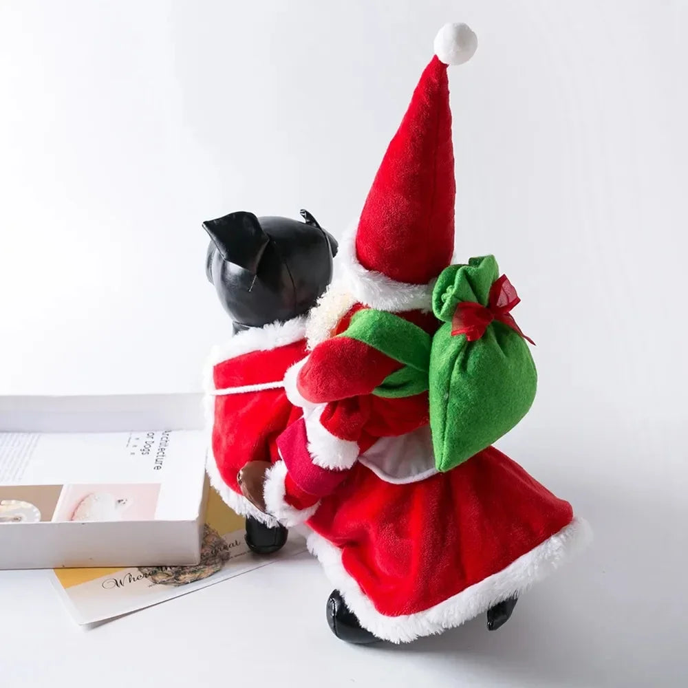 Santa Claus Christmas Dog Costume