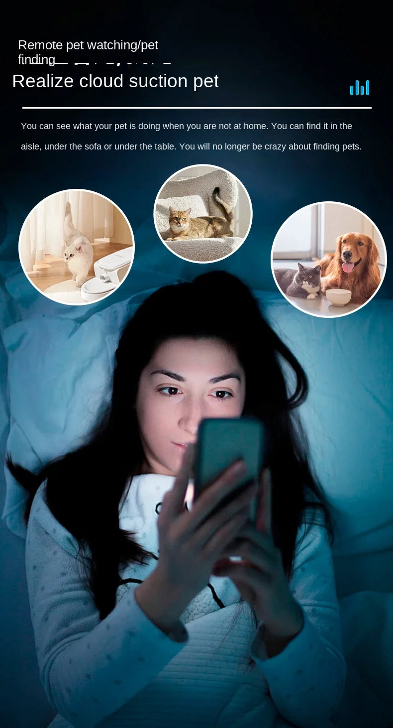 Caméra pour animaux HD connectée