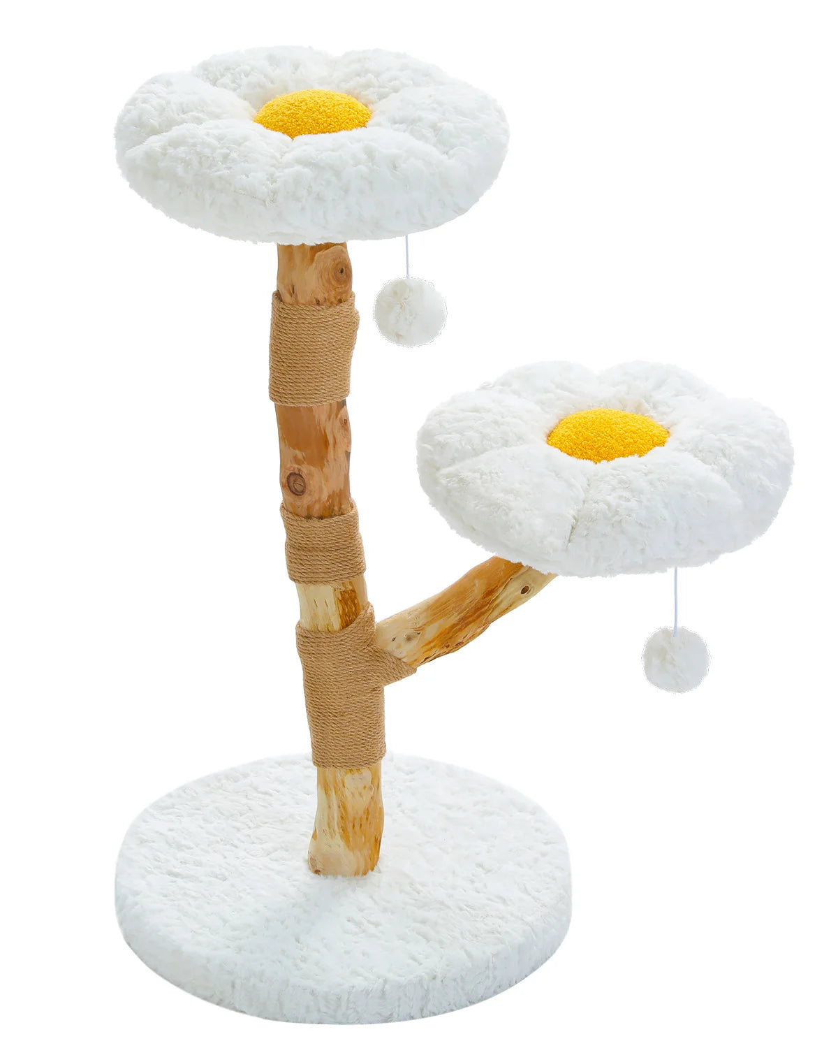 Arbre à chat fleuri de luxe