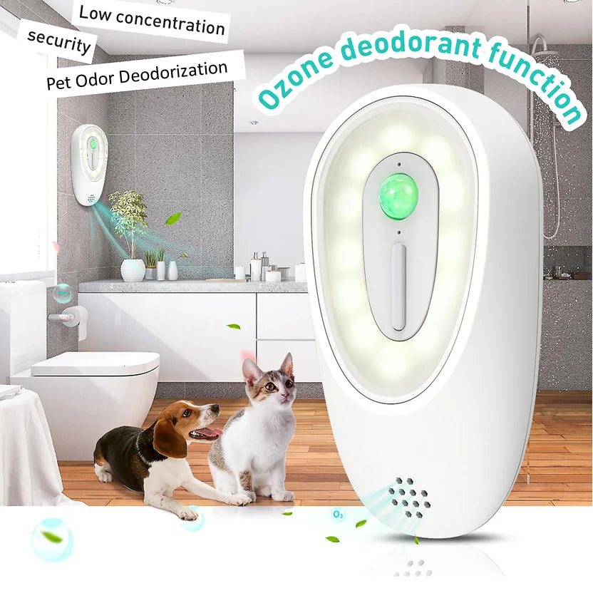 Purificateur d’odeurs intelligent pour animaux
