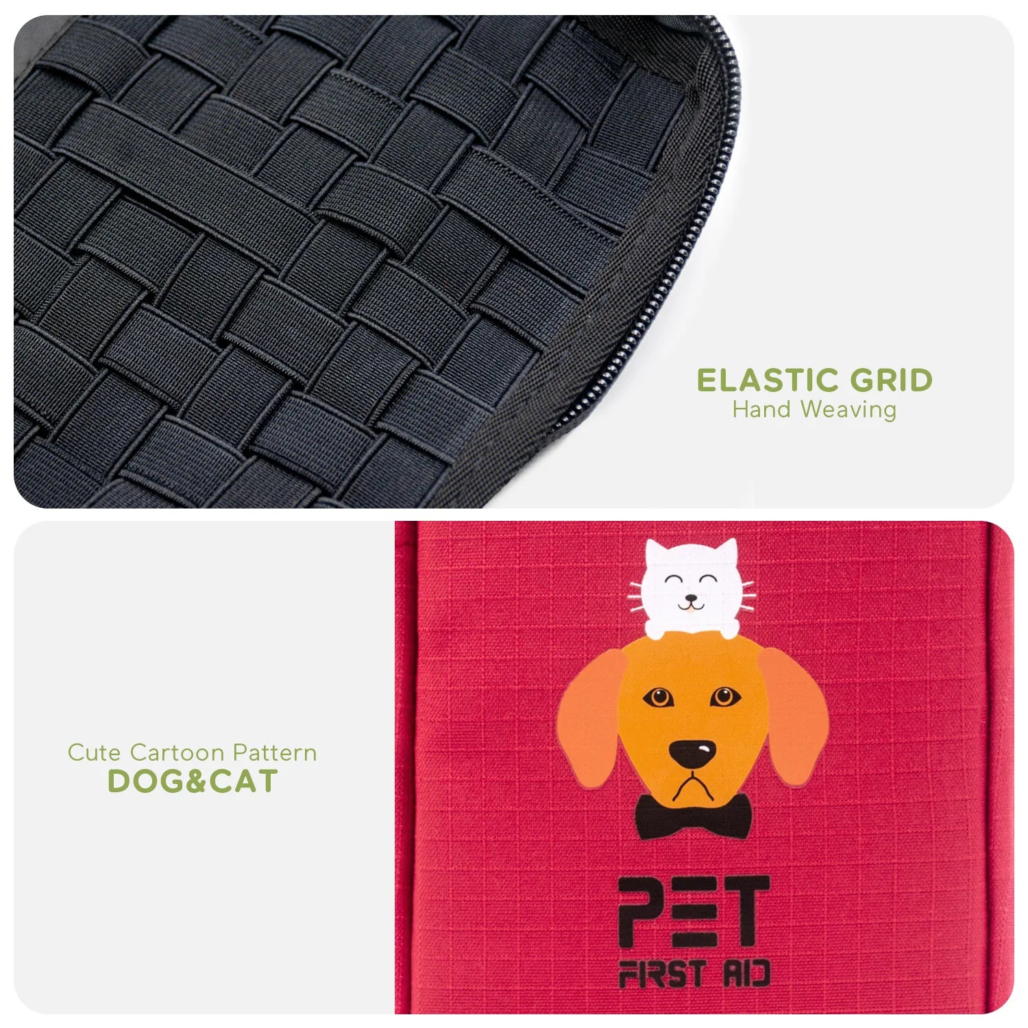 Trousse de premiers secours portable pour animaux