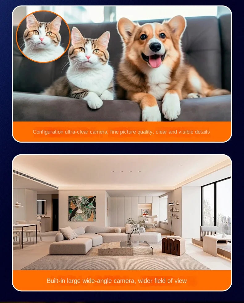 Caméra pour animaux HD connectée