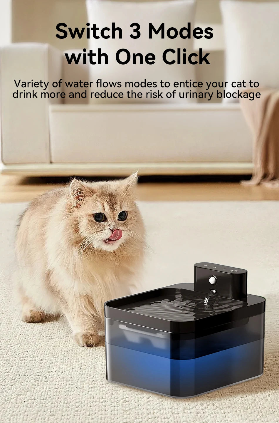 Automatic Cat Water Fountain