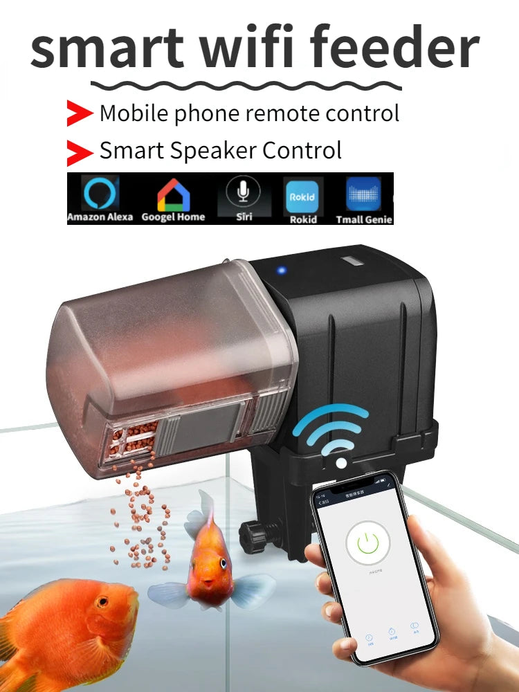 Distributeur automatique de nourriture pour aquarium