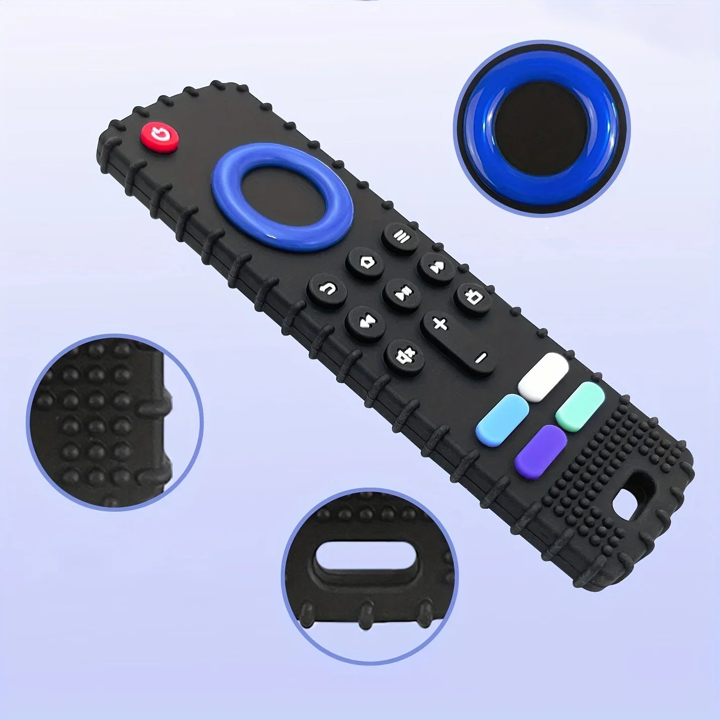 Silicone Remote Dog Teether