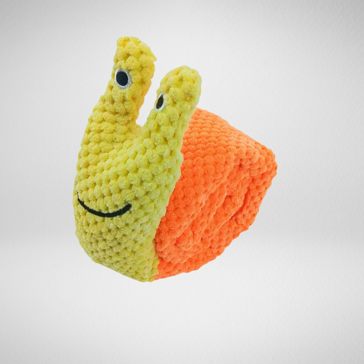 Snail Plush Dog Puzzle Feeder