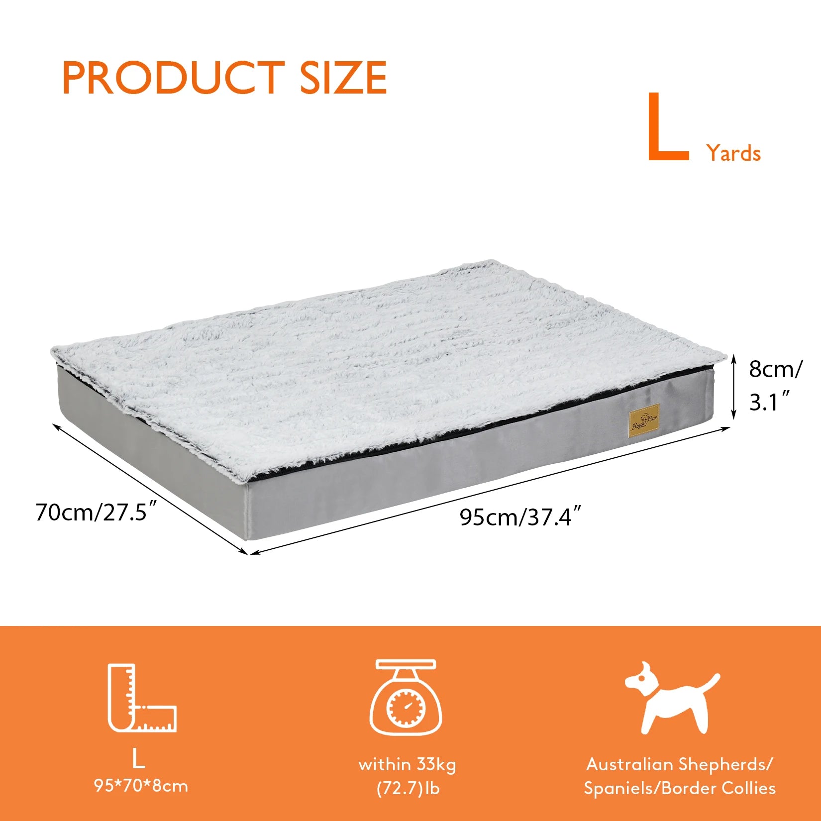 Thick Orthopedic Dog Bed