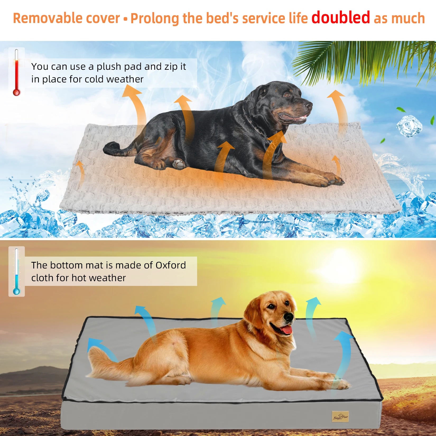 Thick Orthopedic Dog Bed