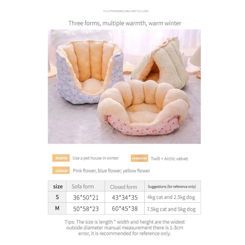 Thick Plush Cat Sleeping Bag