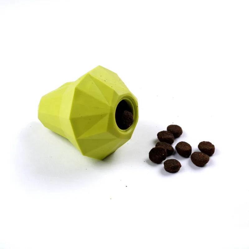 Treat Dispensing Rubber Dog Ball
