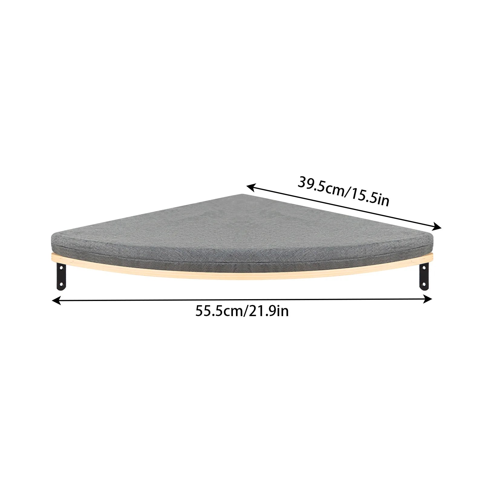 Wall-Mounted Cat Shelf Bed