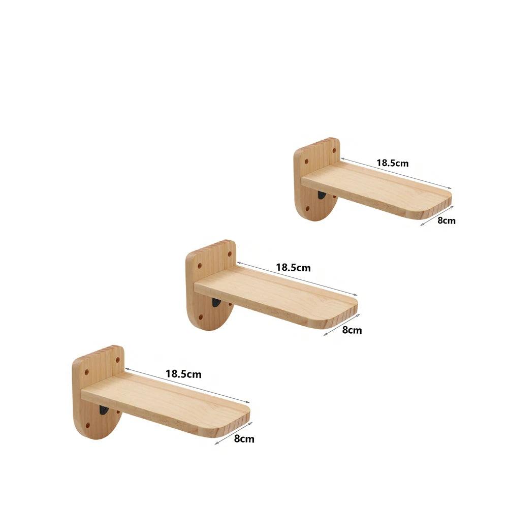 Wall-Mounted Cat Shelf Bed