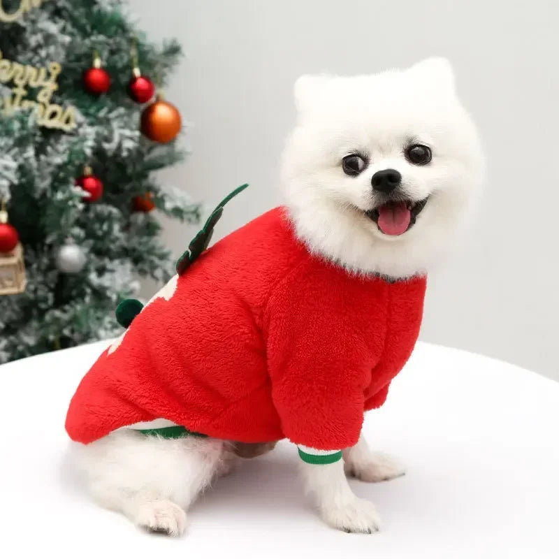 Warm Christmas Hoodie for Dogs