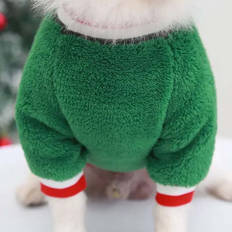 Warm Christmas Hoodie for Dogs