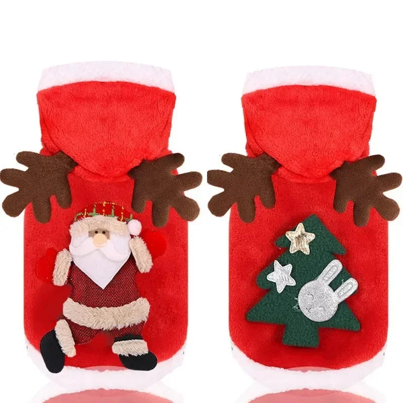 Warm Christmas Hoodie for Dogs