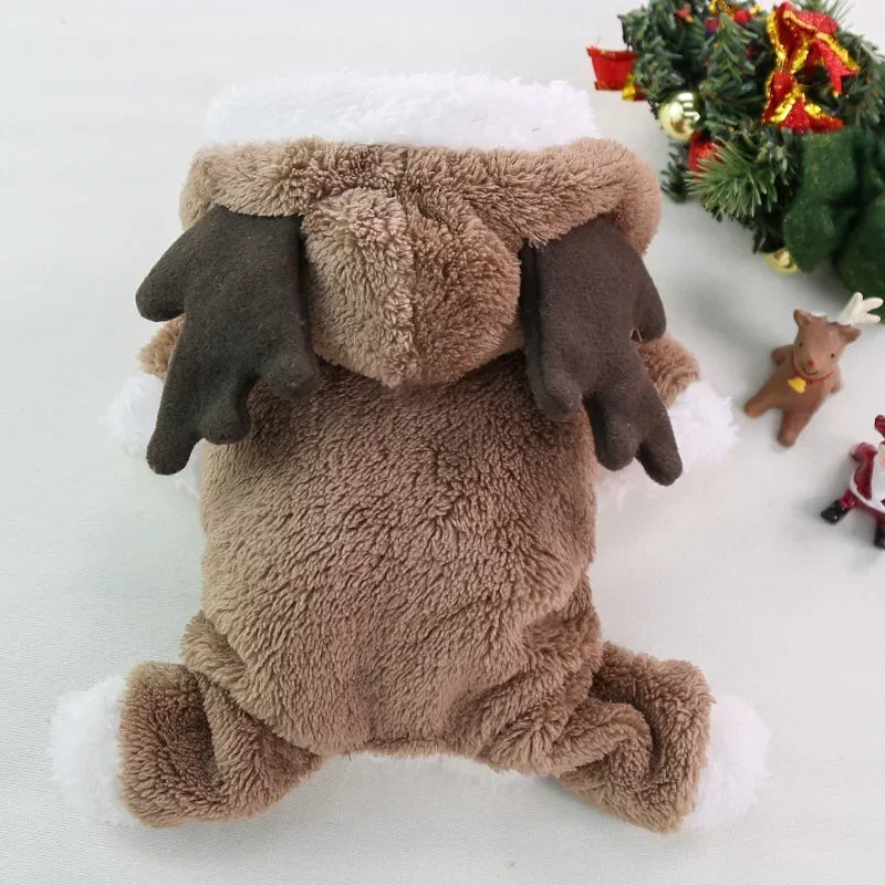 Warm Christmas Hoodie for Dogs