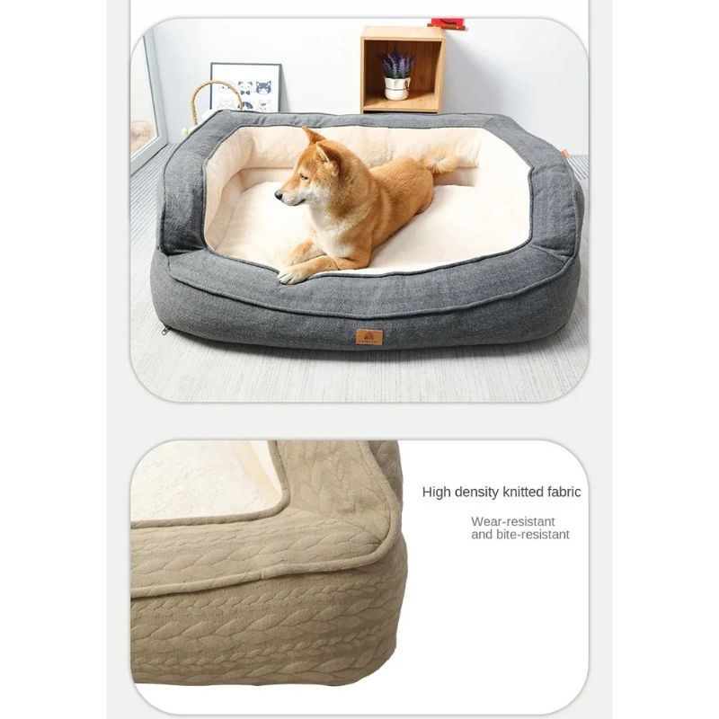 Warm Sofa Pet Bed for Cats and Dogs