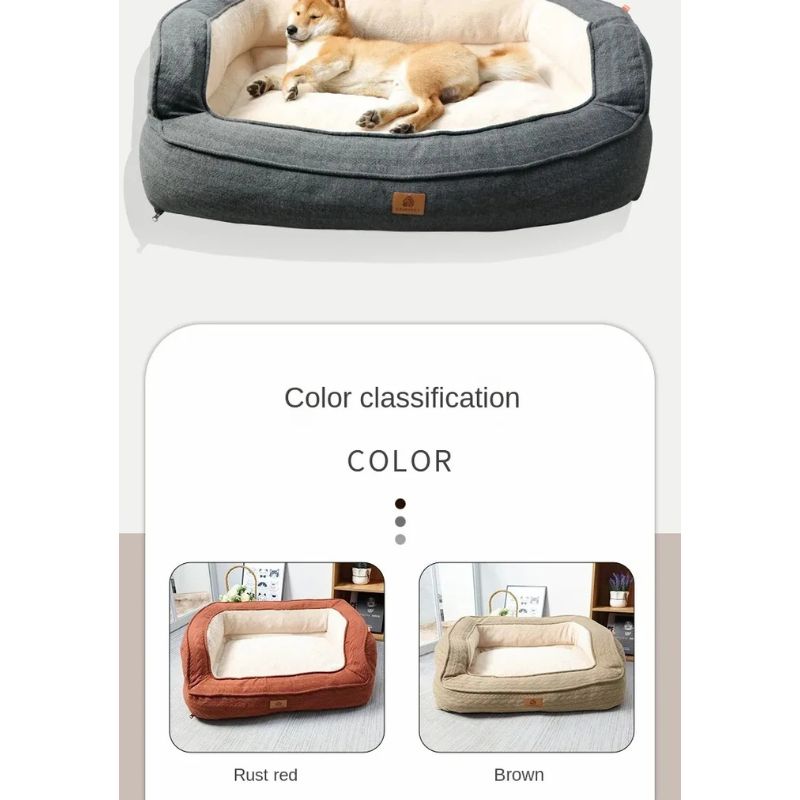 Warm Sofa Pet Bed for Cats and Dogs
