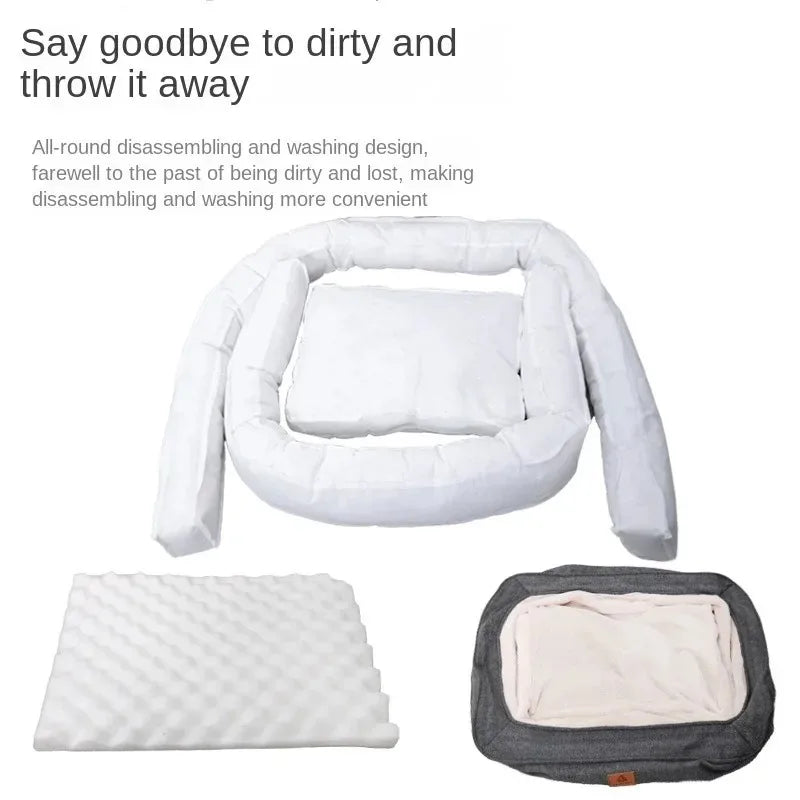 Warm Sofa Pet Bed for Cats and Dogs