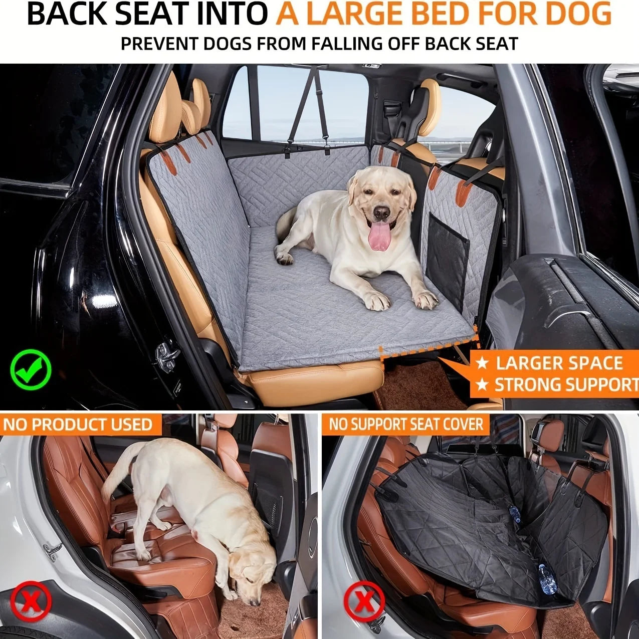 Waterproof Dog Car Seat Cover