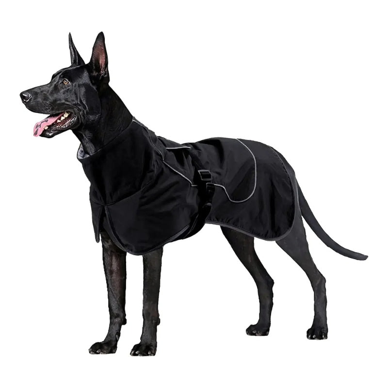 Waterproof Dog Raincoat with Soft Fleece Lining